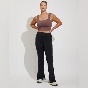 Left On Friday Kick It Pant Flare Black